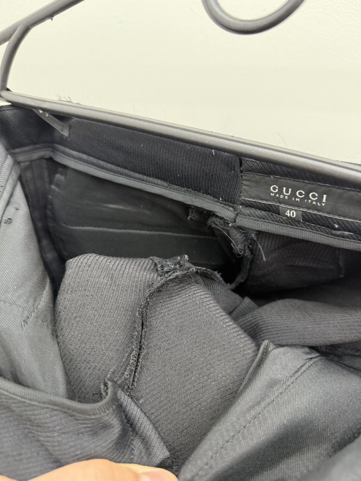 Gucci Gucci by Tom Ford Leather Parts Pants Size 25" / US 0 / IT 36 - 9 Thumbnail