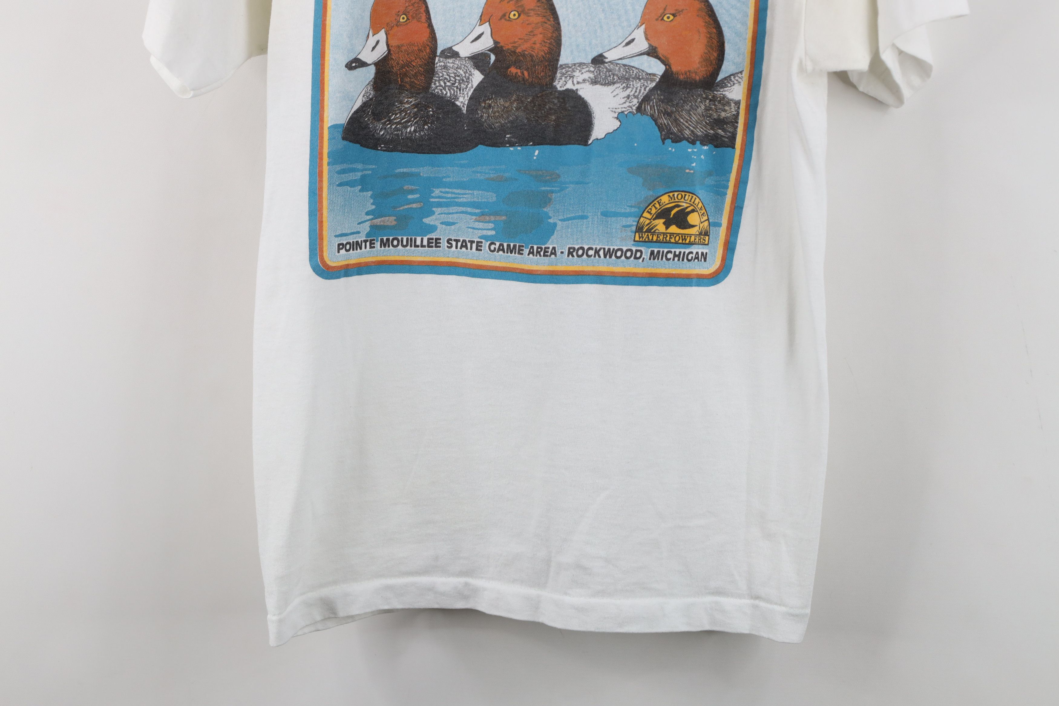 Vintage Vintage 80s 1989 Decoy Contest PTE Mouillee T-Shirt USA Size US S / EU 44-46 / 1 - 3 Thumbnail