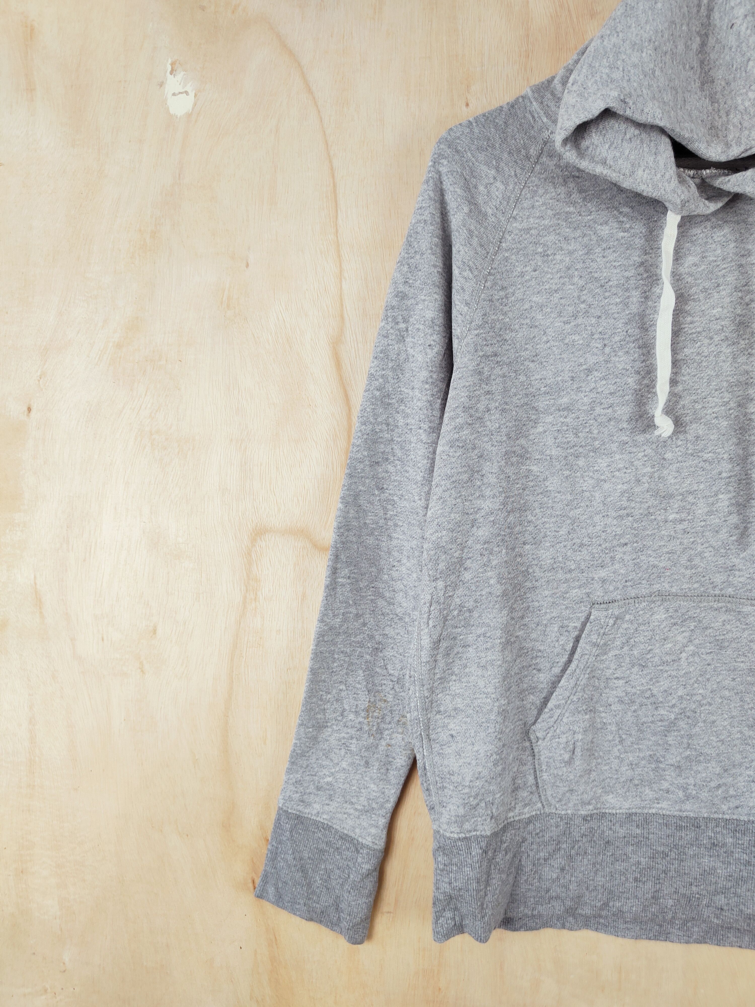 Japanese Brand × Vintage Vintage Japanese Brand Gray Hoodie Sweatshirts Size US L / EU 52-54 / 3 - 3 Thumbnail
