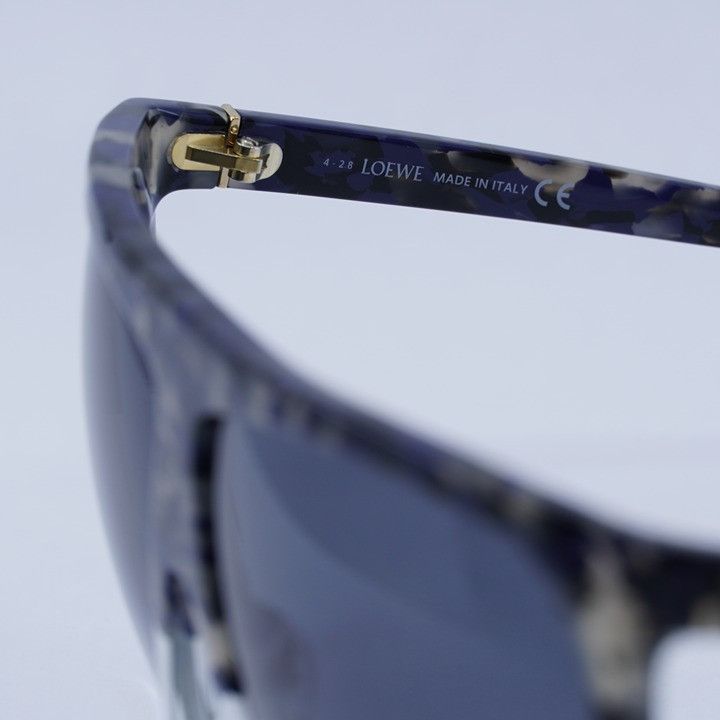 Loewe Loewe LW40001I 56B Filipa Sunglasses Blue Havana Square Size ONE SIZE - 6 Thumbnail