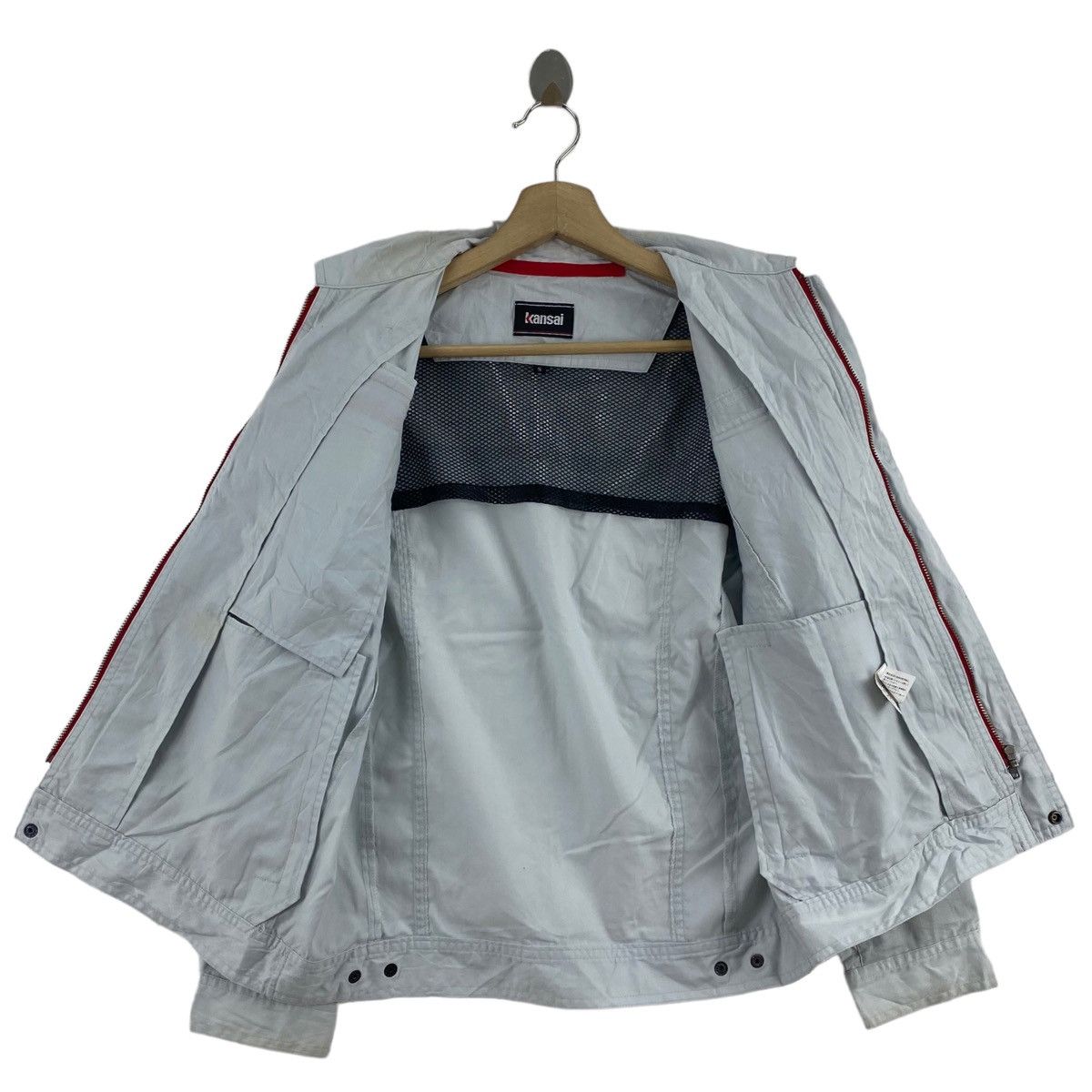 Japanese Brand × Kansai Yamamoto KANSAI By KANSAI YAMAMOTO Japanese Brand Racing Jeans Bomber Size US S / EU 44-46 / 1 - 5 Thumbnail