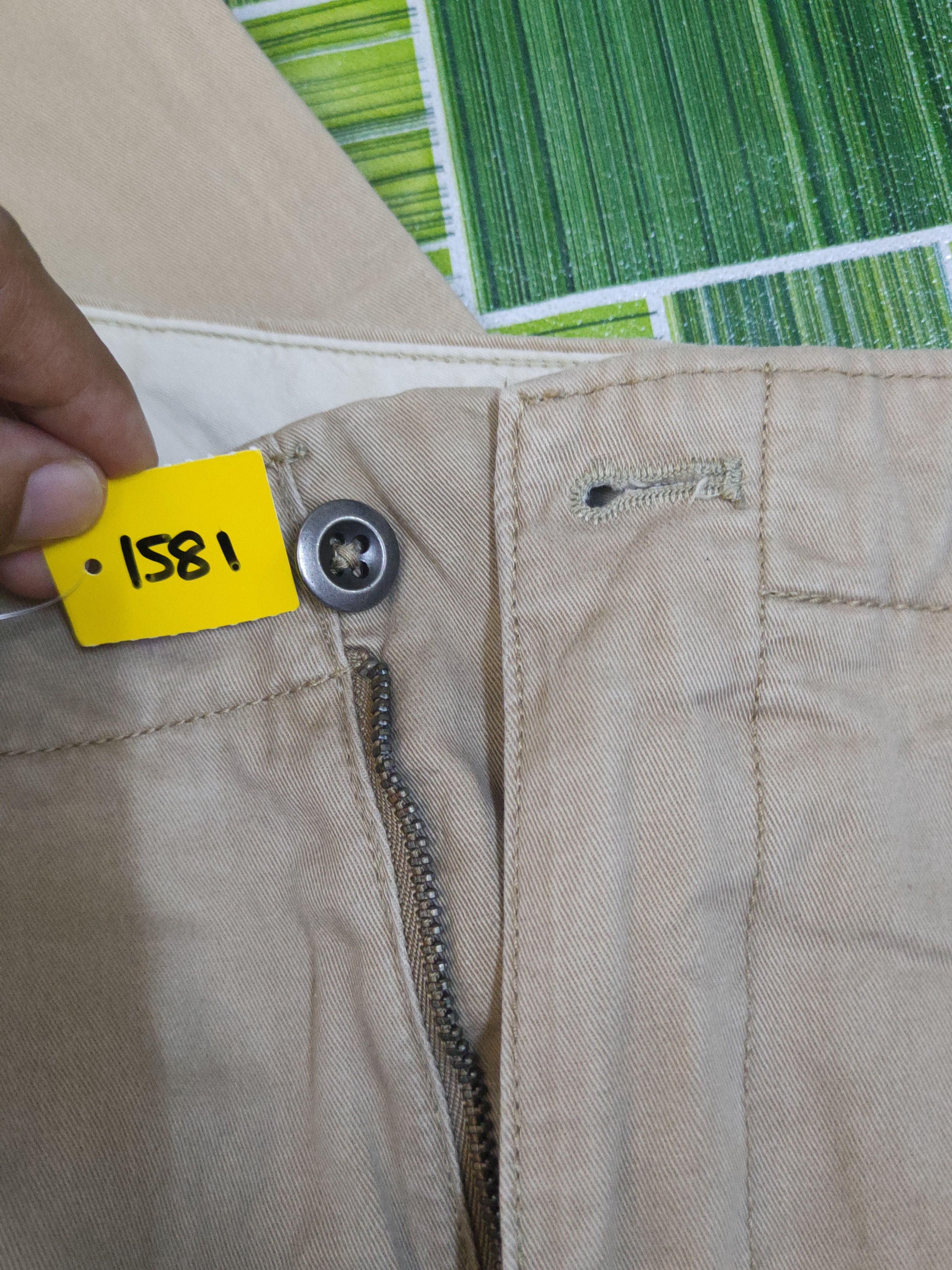 Japanese Brand DL Gap Beige Multipocket Tactical Cargo Pants #1581 Size US 32 / EU 48 - 15 Thumbnail