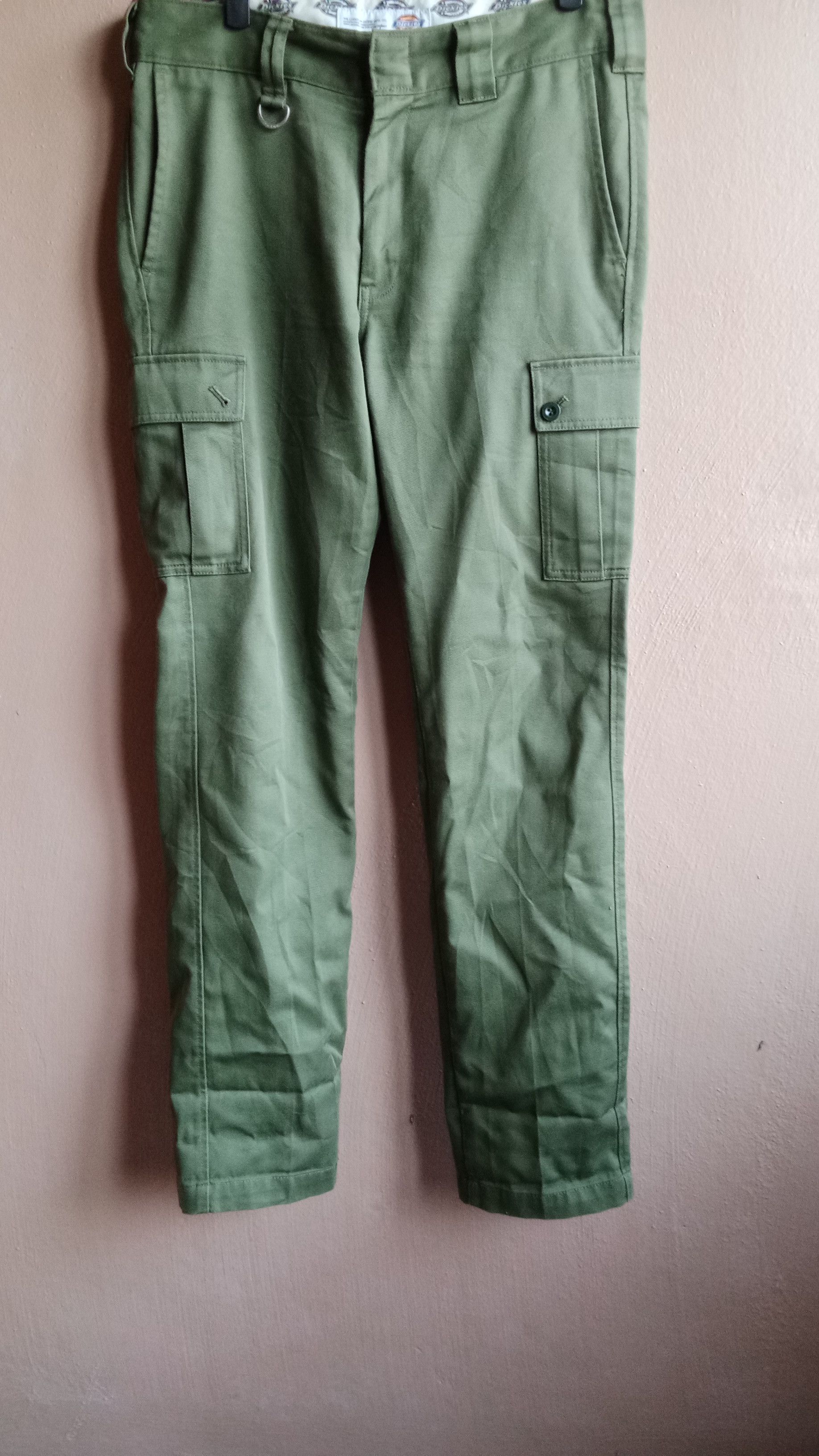 Image of Dickies Cargo Pant in Green Olive, Men's (Size 33)