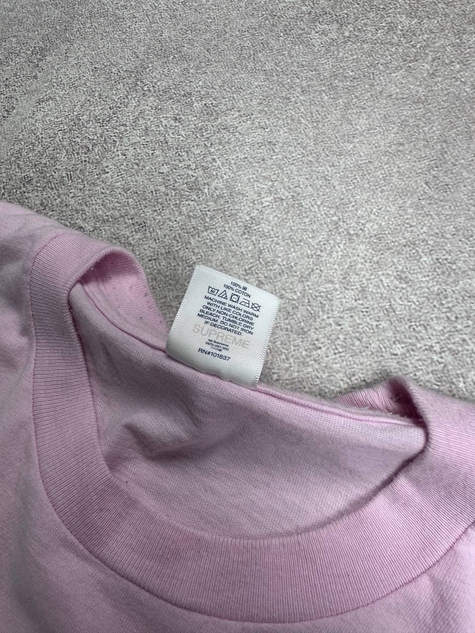 Supreme Supreme FW22 Braces Pink T-shirt XL Made In USA Size US XL / EU 56 / 4 - 6 Thumbnail