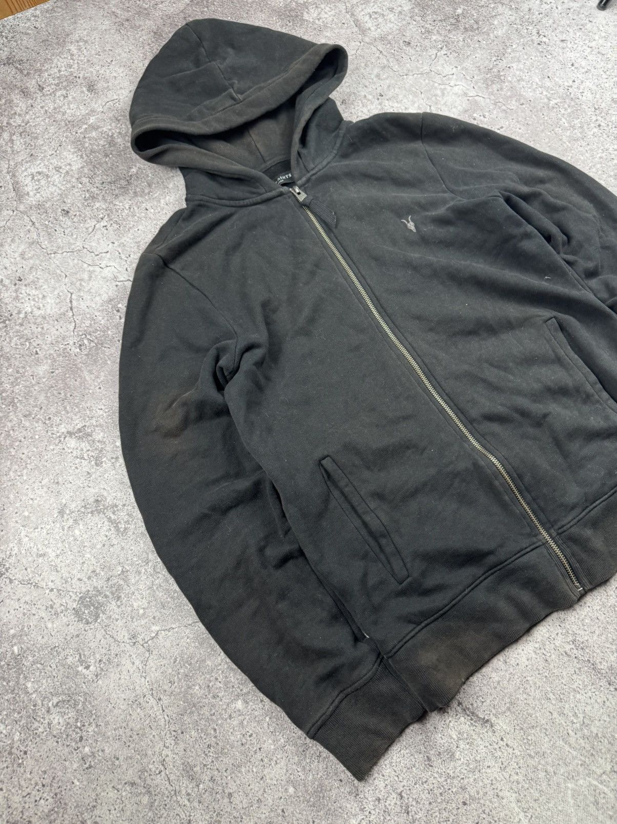 Allsaints VTG Y2K RICK OWENS STYLE AVANT GARDE ALLSAINTS ZIP HOODIE Size US S / EU 44-46 / 1 - 2 Thumbnail