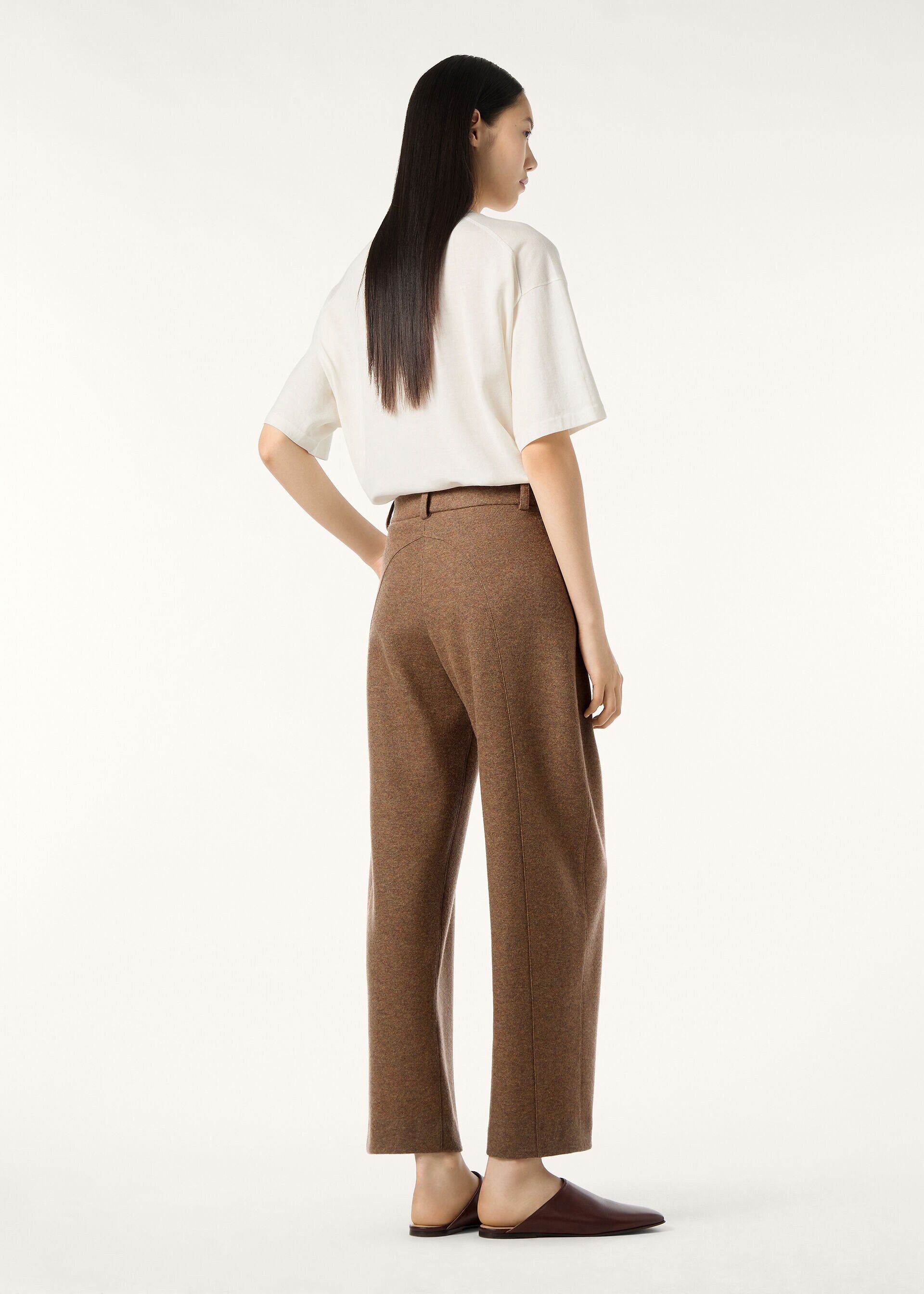 Loro Piana os11x0426 FAQ6049 Rio Bodro Pant in Rustic Brown Mel Size 28" / US 6 / IT 42 - 5 Thumbnail