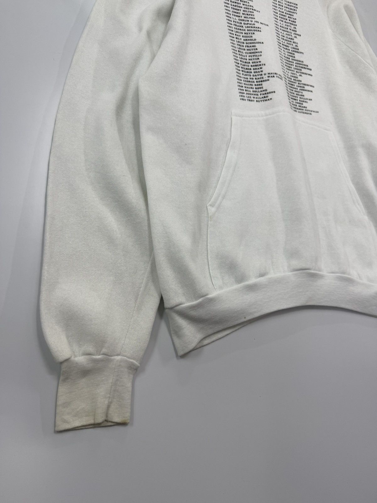 Vintage 🔥 90s Indy 75th Running Hoodie Double Hit Graphic Motorsport Size US M / EU 48-50 / 2 - 4 Thumbnail