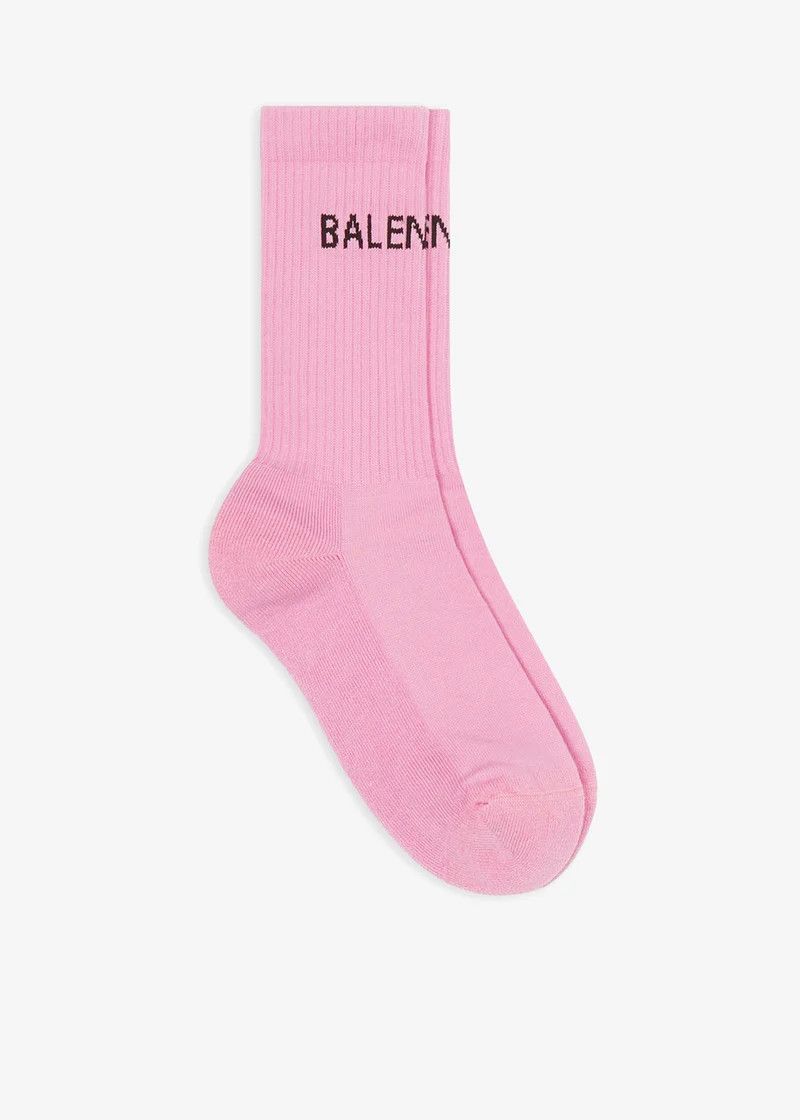 Balenciaga o1s1rm0725 Size: M / Socks in Pink Size ONE SIZE - 1 Thumbnail