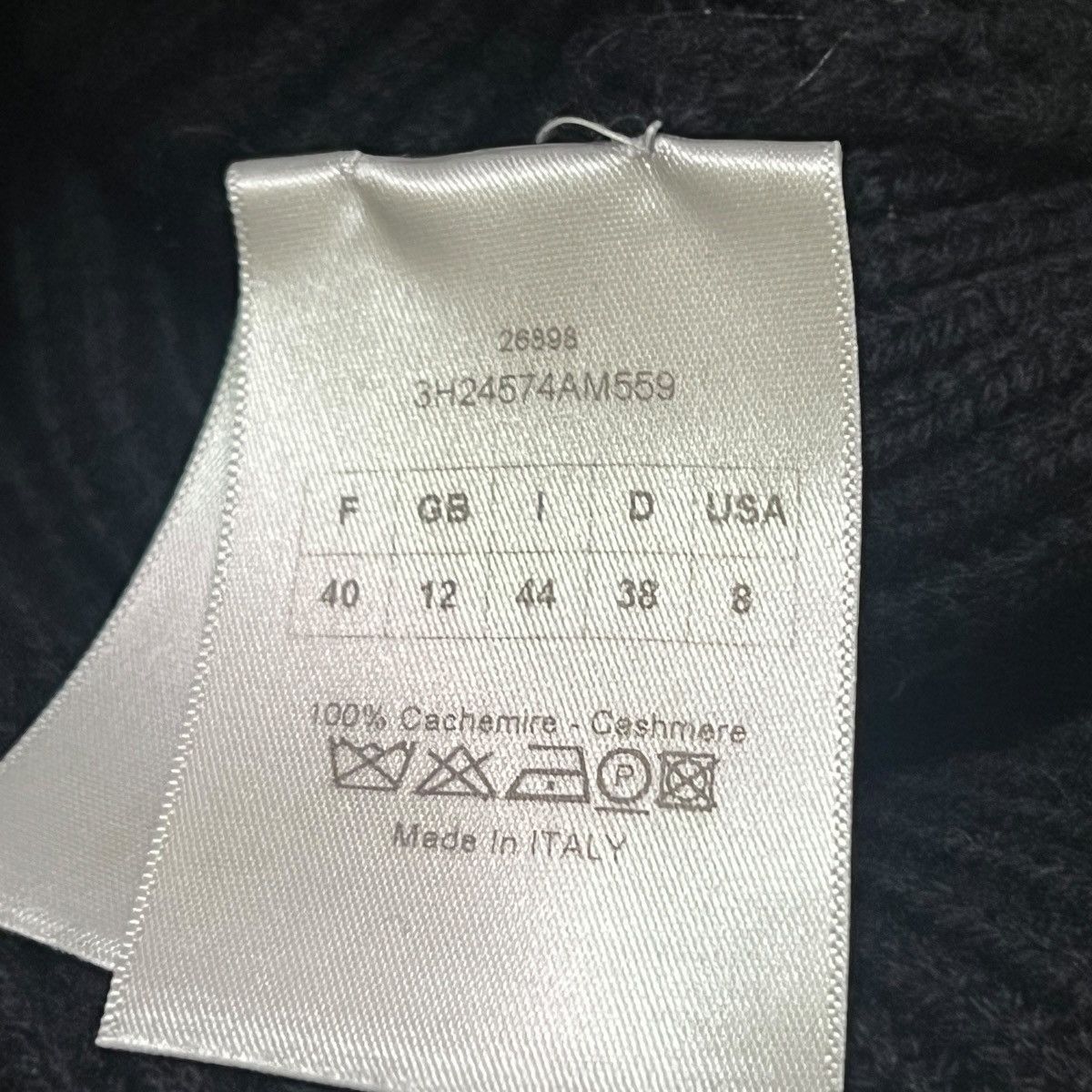Dior Dior Cashmere Knit Turtleneck Dress Size L / US 10 / IT 46 - 4 Thumbnail
