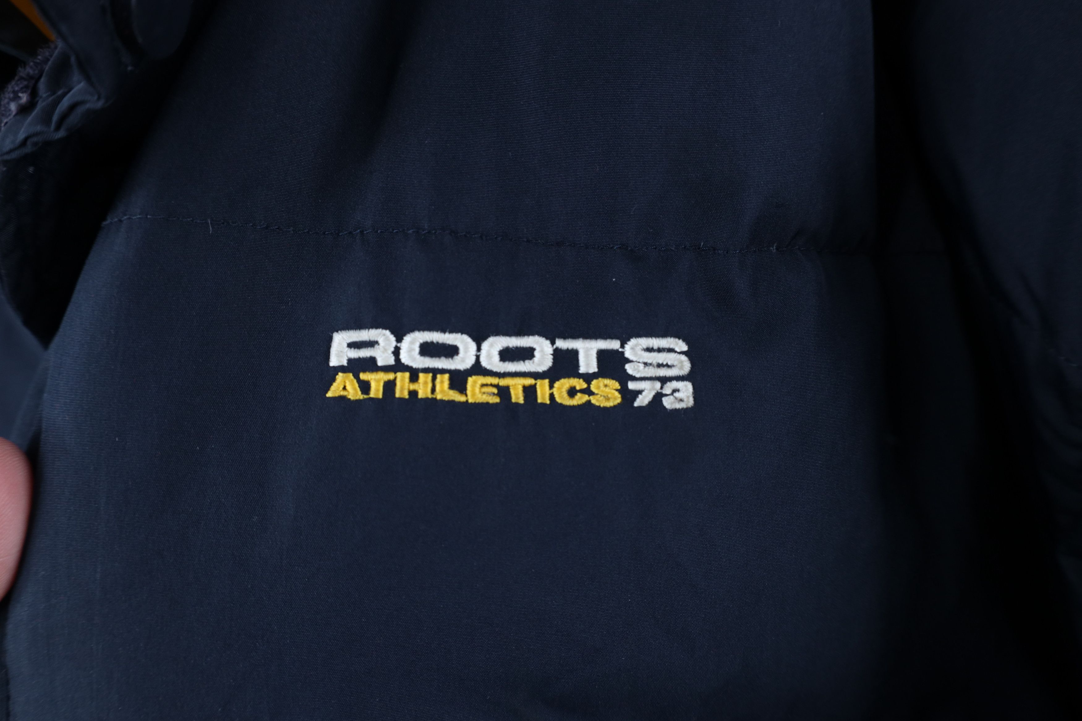 Vintage Vintage 90s Roots Athletics Down Feather Puffer Jacket AS IS Size US M / EU 48-50 / 2 - 4 Thumbnail