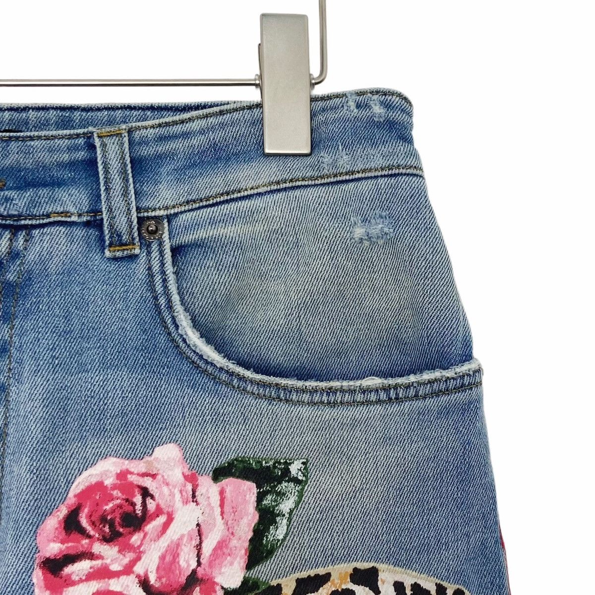 Dolce & Gabbana Dolce&Gabbana Leopard Pattern Jeans K26WX Size 27" / US 4 / IT 40 - 3 Thumbnail