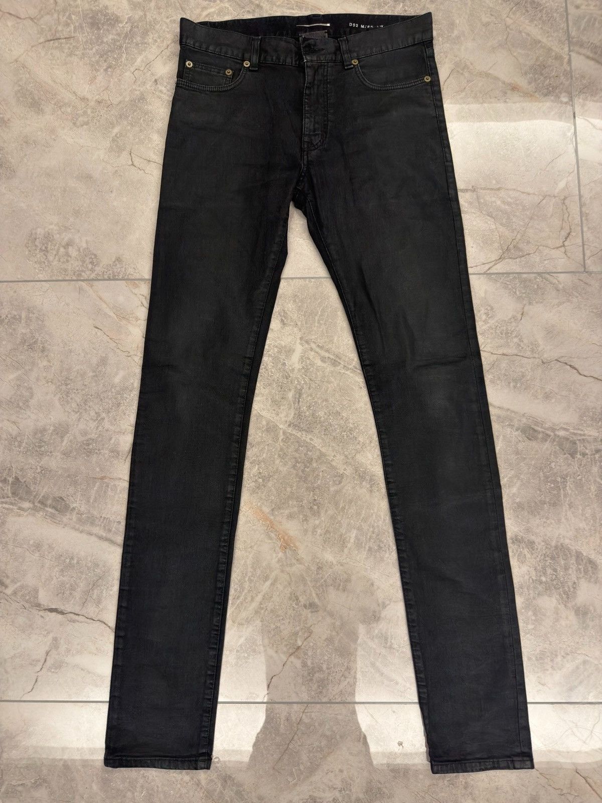 Saint Laurent Wax Jeans | Grailed