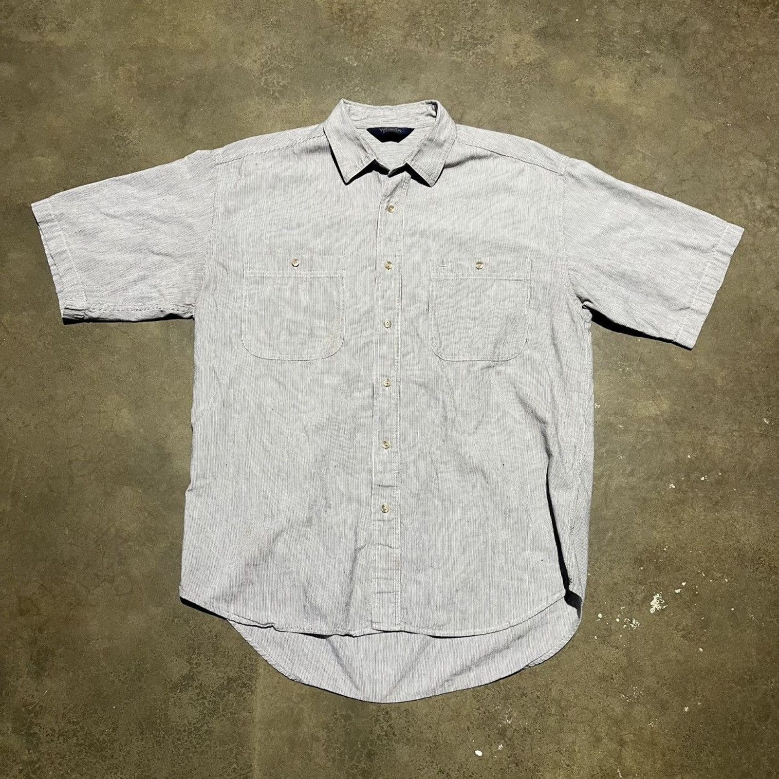 90s CristianDior Cotton Stripe Shirt Vintage 90s Christian