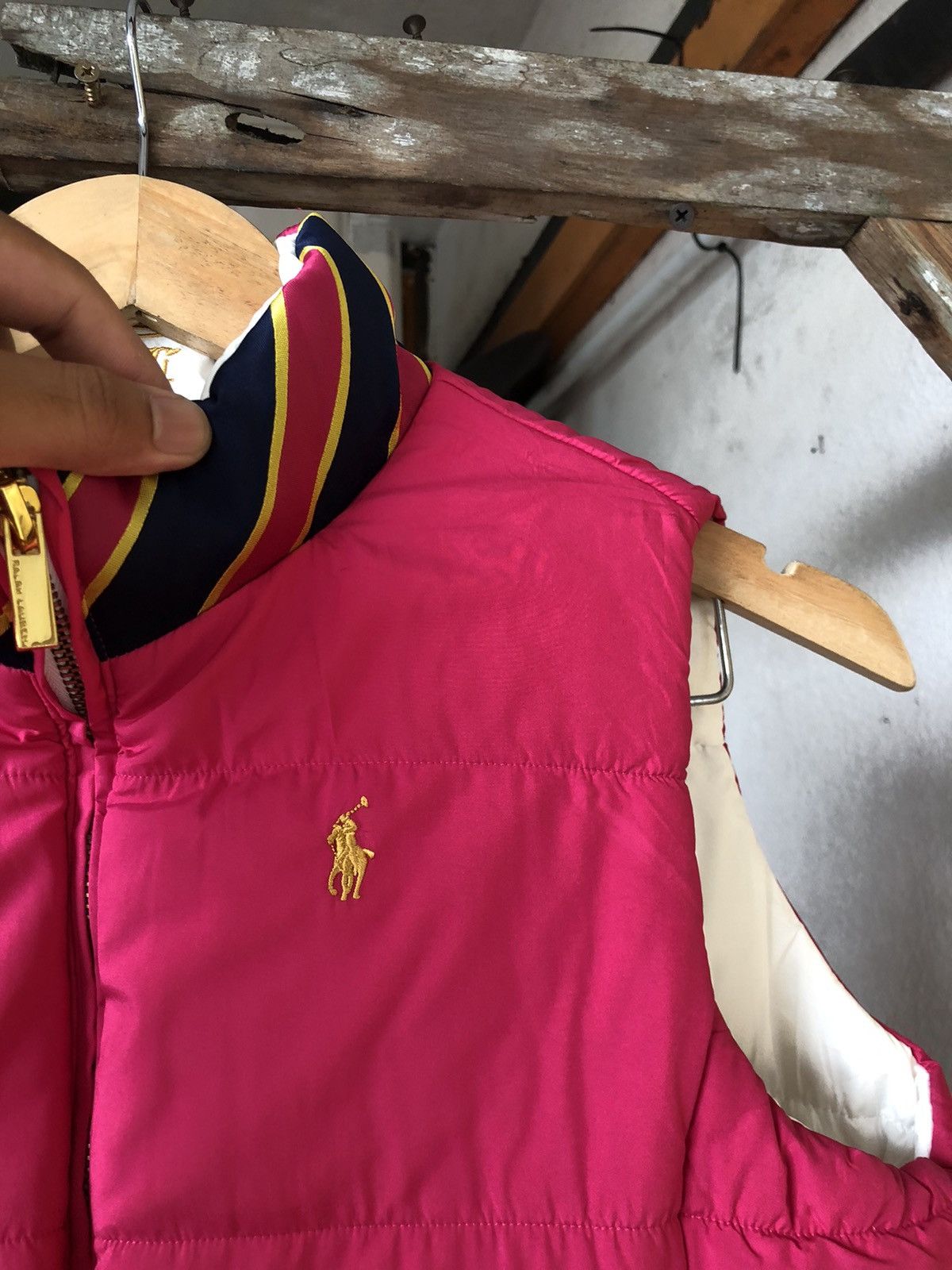 Polo Ralph Lauren Nice❗️Polo Ralph Lauren Reversible Vest Puffer Jacket Size S / US 4 / IT 40 - 7 Thumbnail
