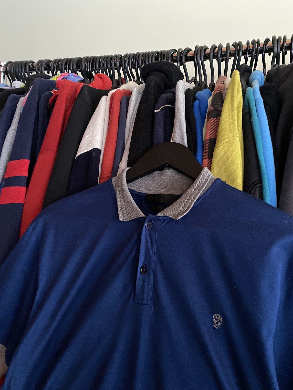 Alexander McQueen VINTAGE ALEXANDER MCQUEEN SKULL POLO SHIRT Size US M / EU 48-50 / 2 - 2 Thumbnail