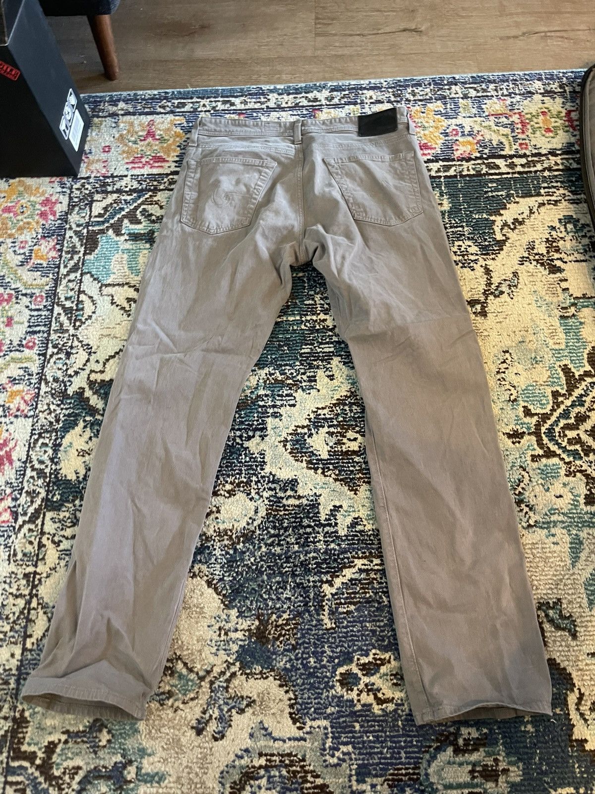 AG Adriano Goldschmied AG Gray Tellis Chino Pants Size US 32 / EU 48 - 2 Thumbnail
