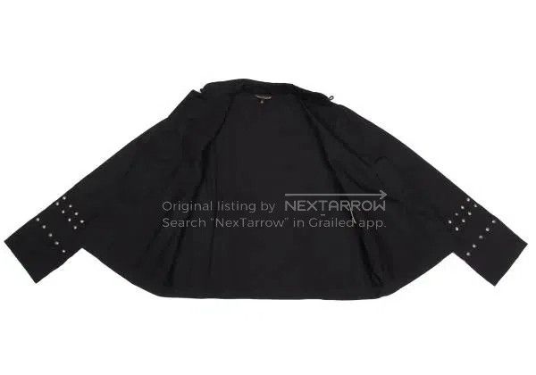 Comme des Garcons Comme Des Garcons Black retro rivet Chinese cheongsam top Size S / US 4 / IT 40 - 4 Thumbnail