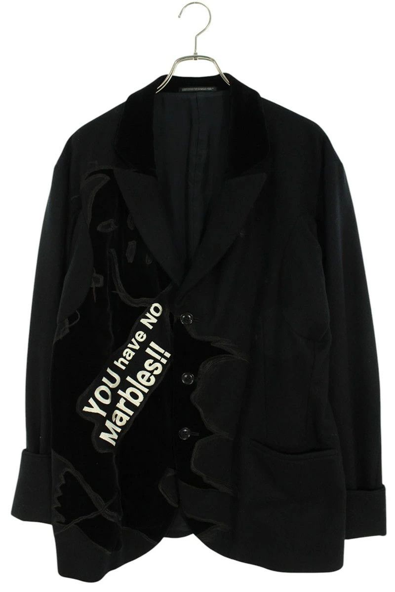 Yohji Yamamoto YOHJI YAMAMOTO POUR HOMME Embroidery Tailored Jacket Size US L / EU 52-54 / 3 - 1 Thumbnail