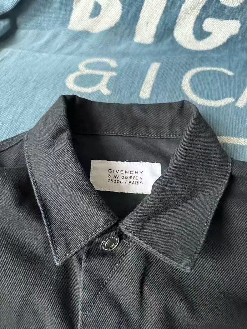 Givenchy Givenchy Givenchy Black Denim Jacket for Men -2507 Size US XL / EU 56 / 4 - 3 Thumbnail