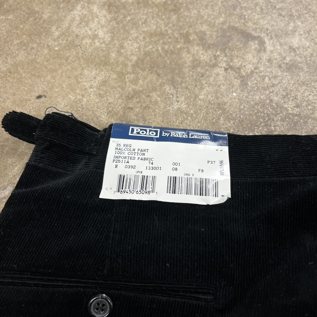 Polo Ralph Lauren × Vintage Vintage Polo corduroy trousers Size US 35 - 6 Thumbnail