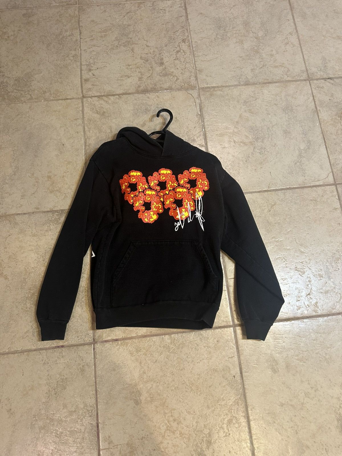 DENIM TEARS Off-Set x Denjm Tears set it off hoodie black Size US S / EU 44-46 / 1 - 1 Thumbnail