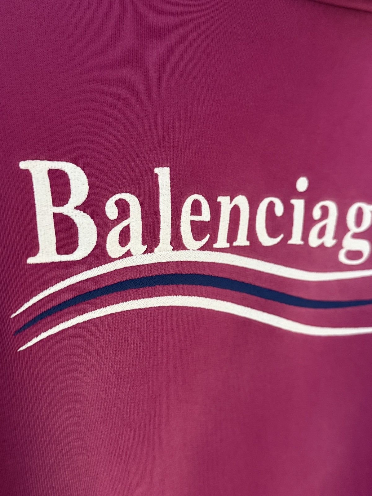 Balenciaga Balenciaga Camaign Political Hoodie Pink Size US S / EU 44-46 / 1 - 10 Thumbnail