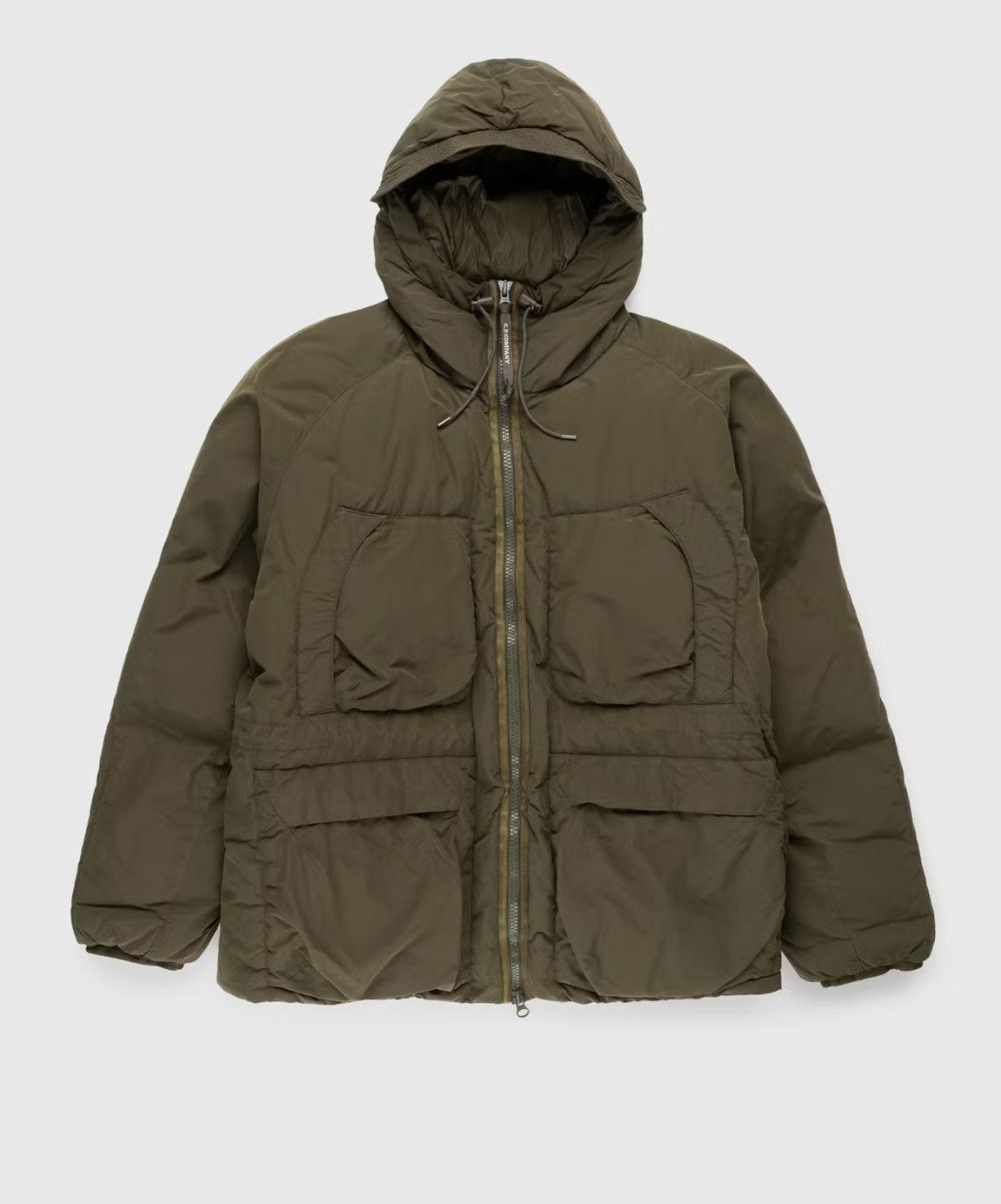Company Padded Hooded Jacket Ivy Green