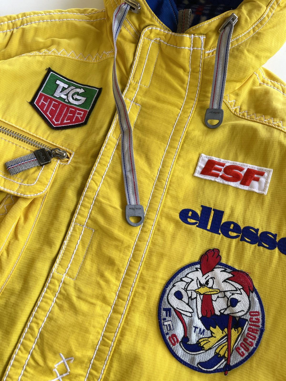 Ellesse Vintage Ellesse Tag Heuer Ski Goldwin Jacket Size US S / EU 44-46 / 1 - 17 Thumbnail