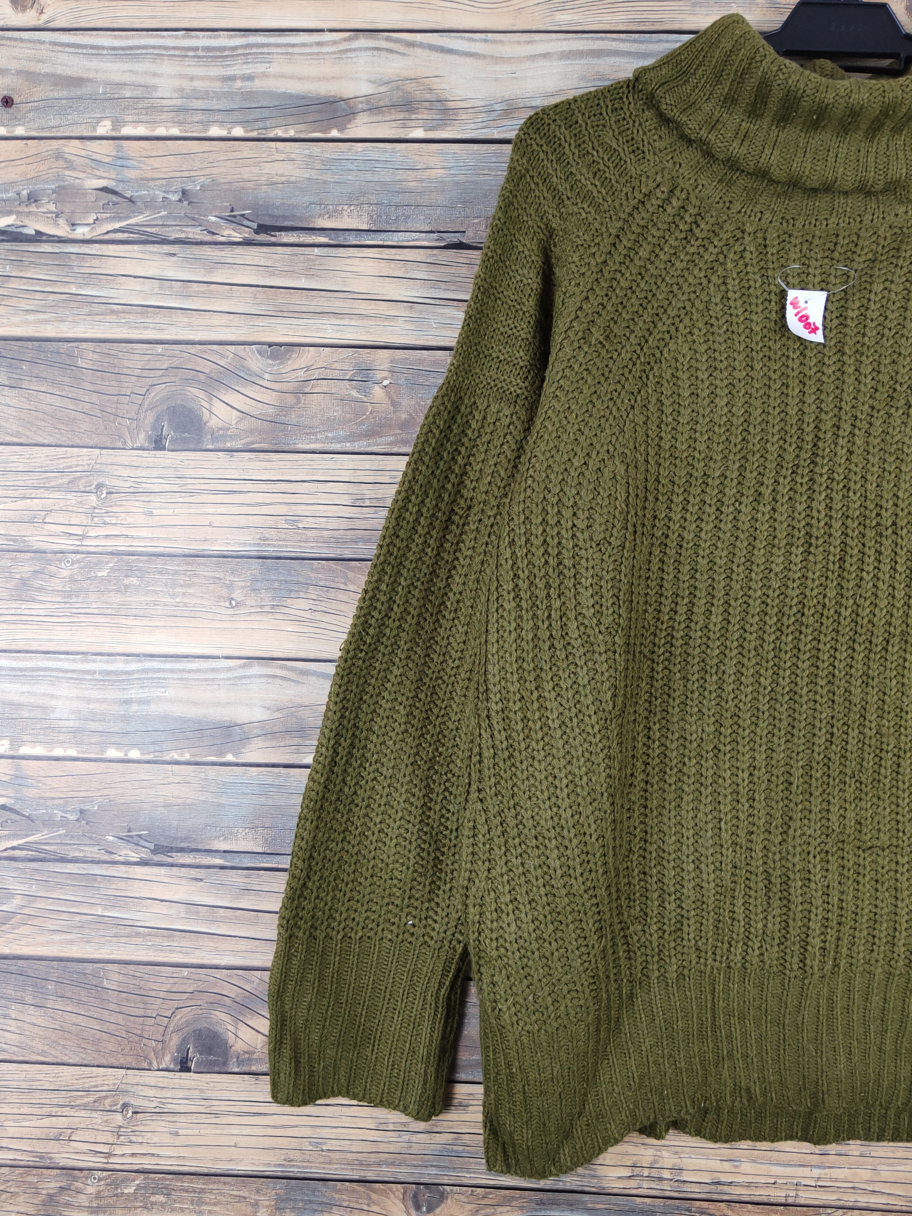 Japanese Brand W Closet Olive Knitwear Sweatshirts #W1007 Size US L / EU 52-54 / 3 - 3 Thumbnail