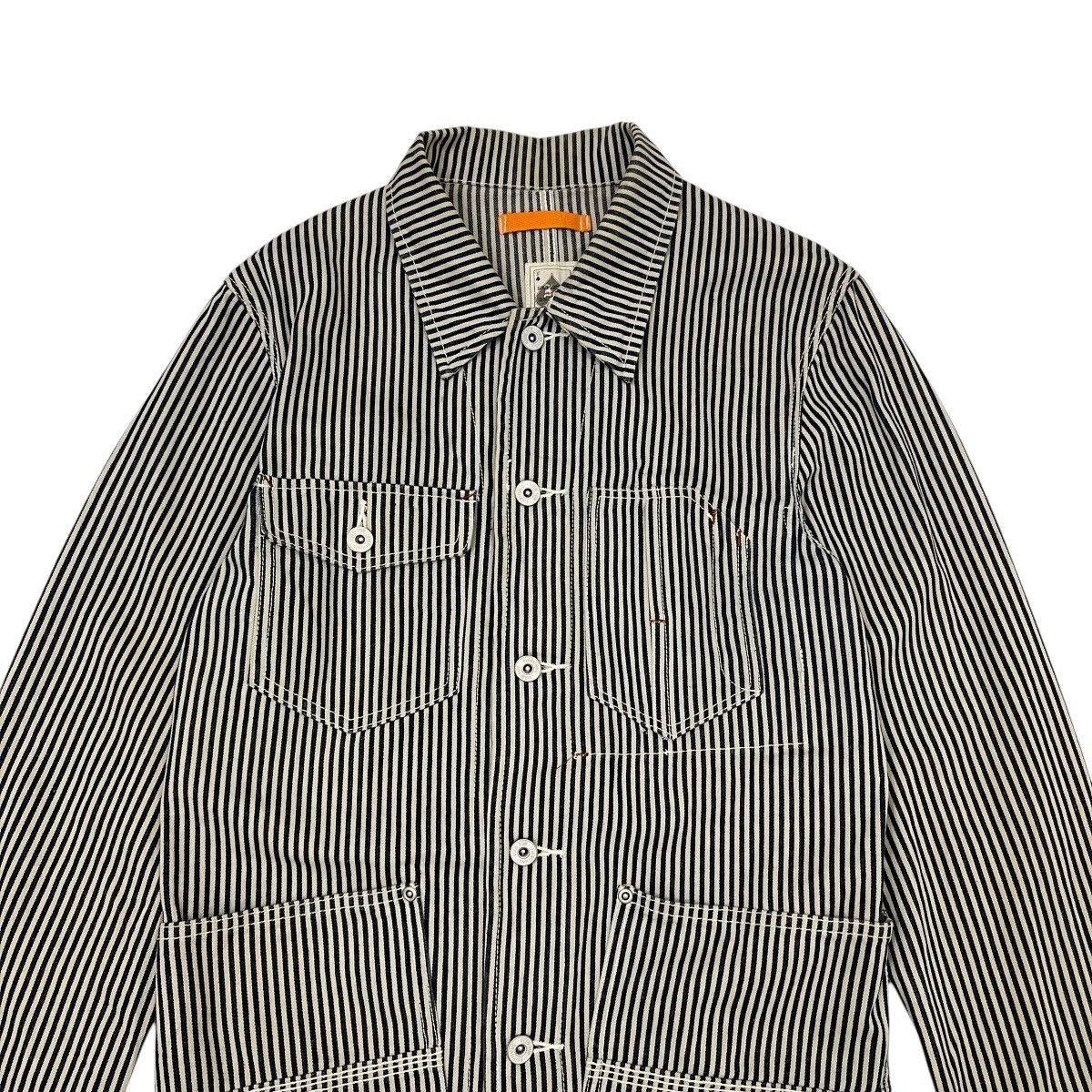 Japanese Brand × Vintage Vintage Jungle Storm Hickory Button Jacket Size US S / EU 44-46 / 1 - 4 Thumbnail