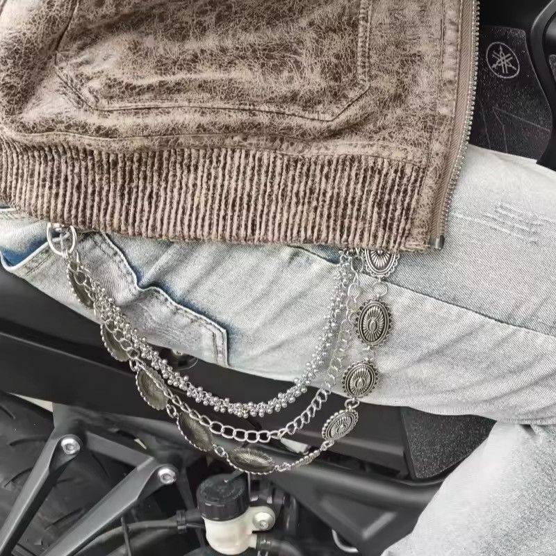 Other Retro Pants Chain Trendy Waist Pants Chain Size ONE SIZE - 10 Thumbnail