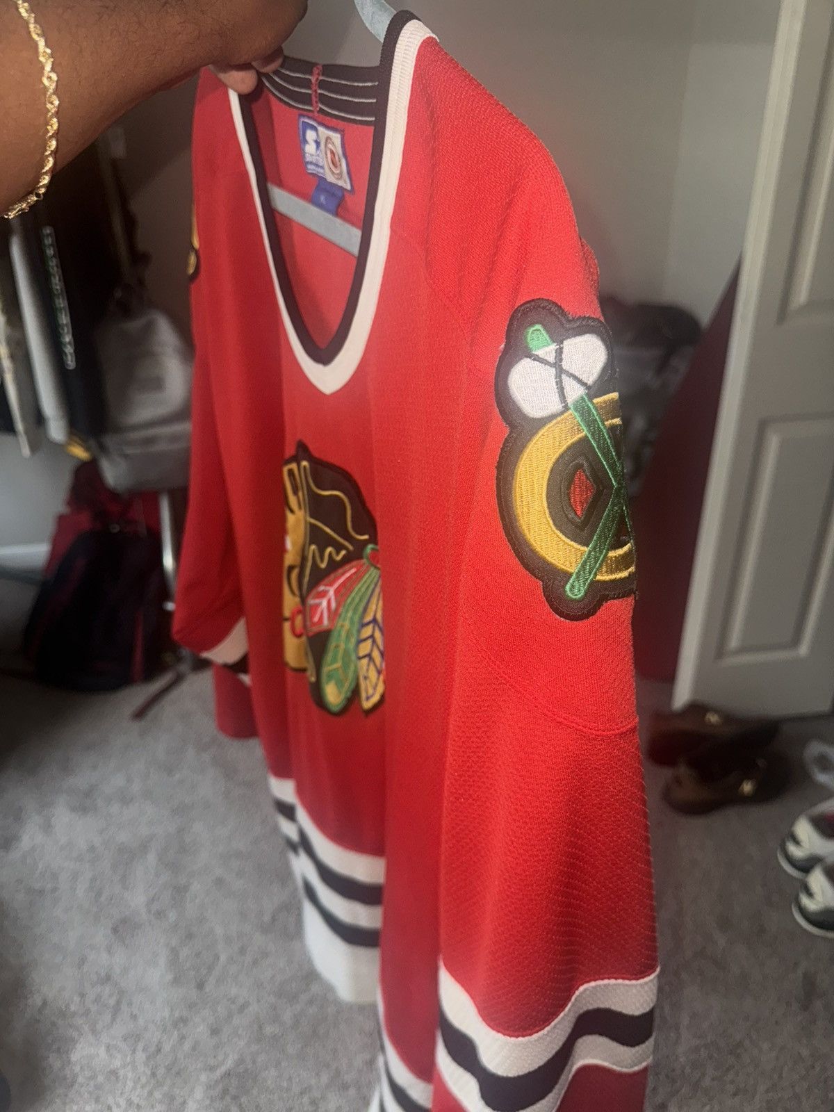 Starter Starter Red Chicago Jersey Size US XL / EU 56 / 4 - 5 Thumbnail