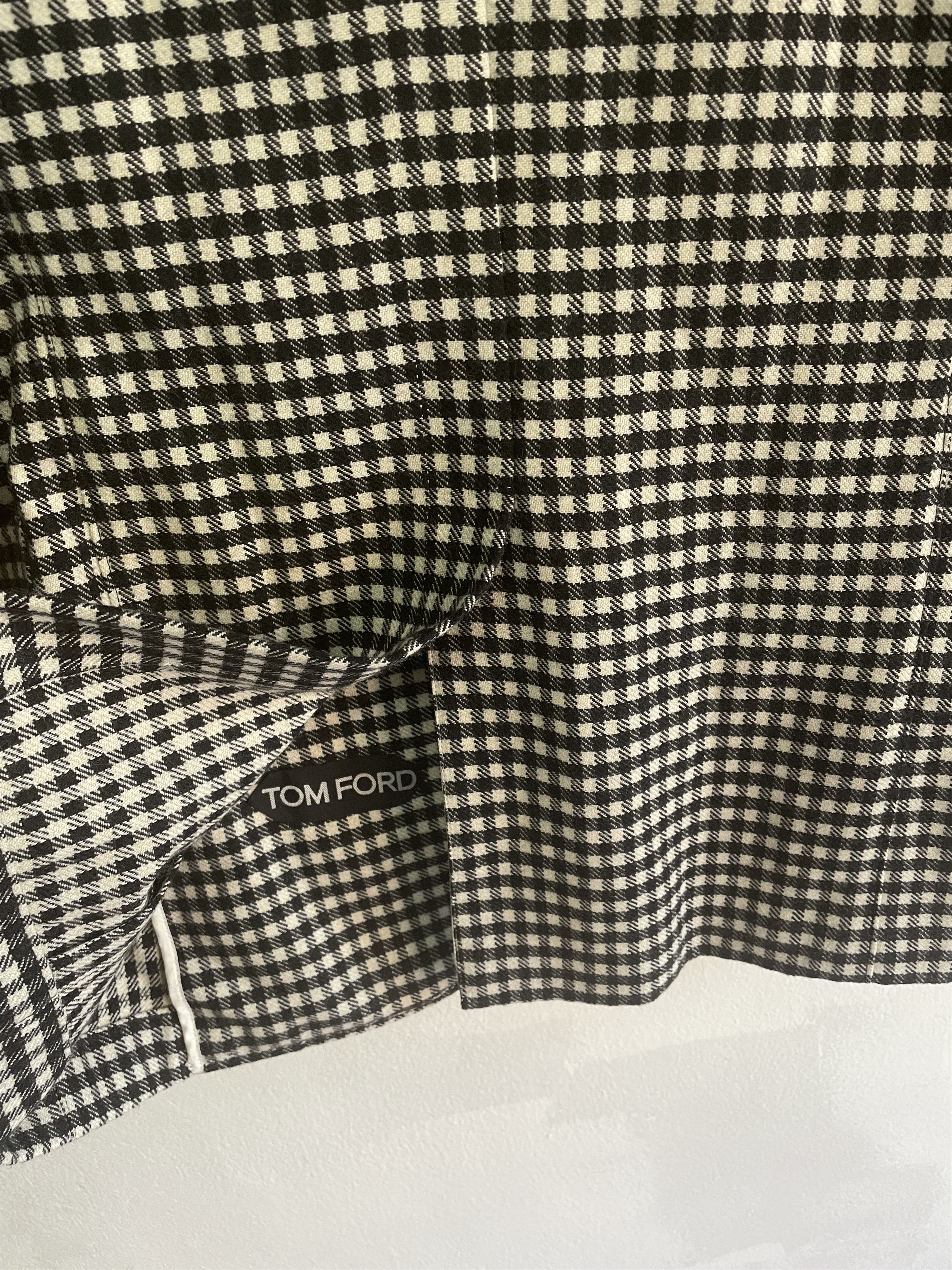 Tom Ford TOM FORD GINGHAM CHECK BLAZER Size US M / EU 48-50 / 2 - 6 Thumbnail