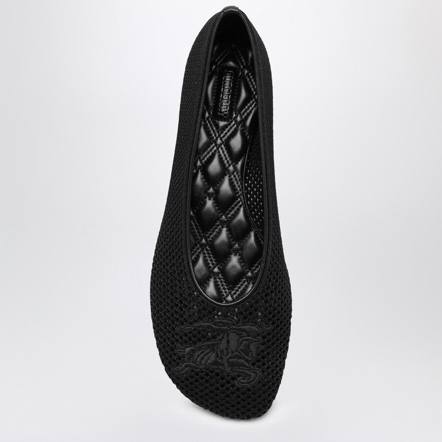 Burberry o1d2blof0824 Logo Ballerina in Black Size US 7.5 / IT 37.5 - 3 Thumbnail