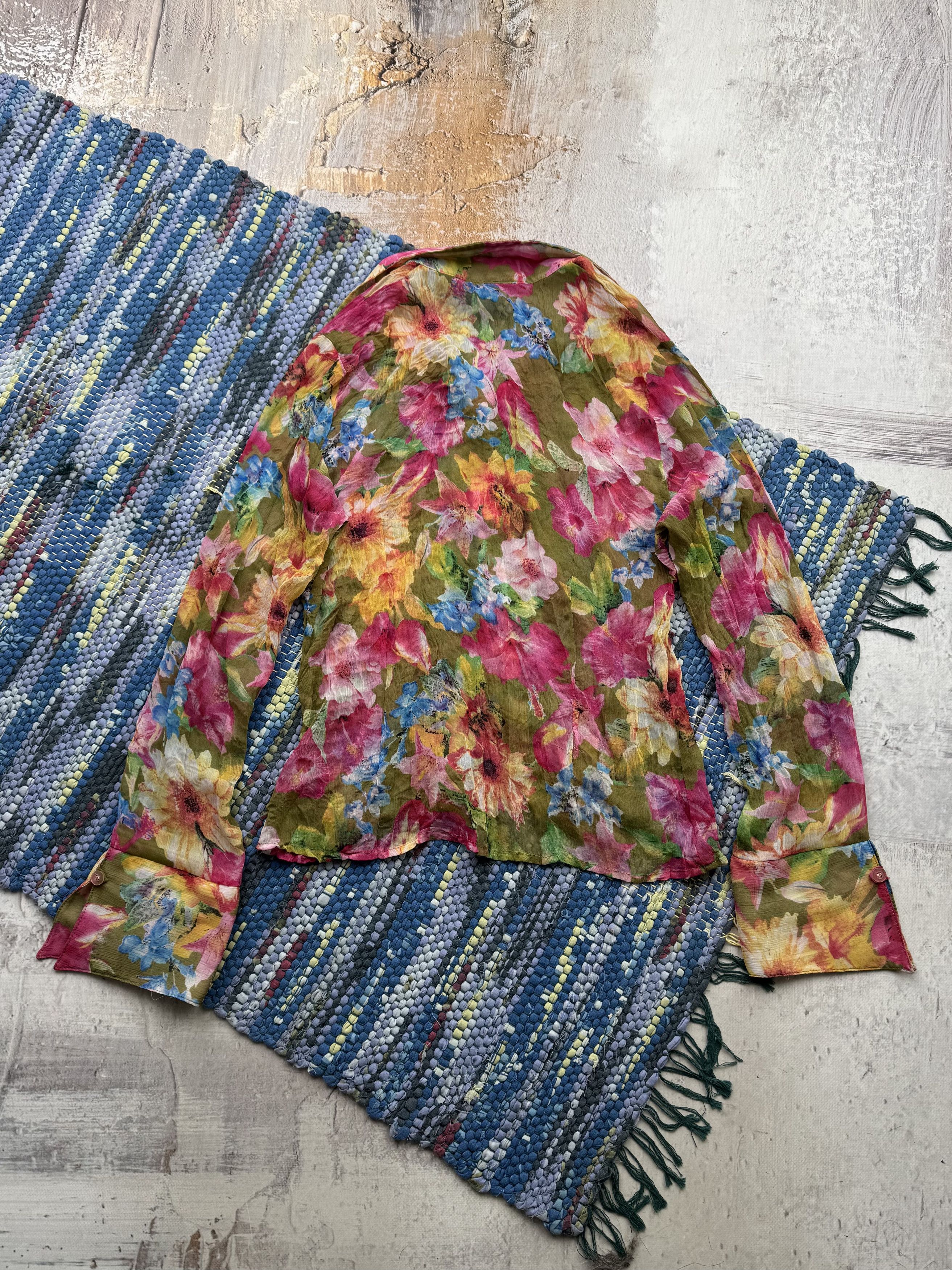 Japanese Brand Vintage Cropped Mesh Shirt A536(239) Size M / US 6-8 / IT 42-44 - 10 Thumbnail