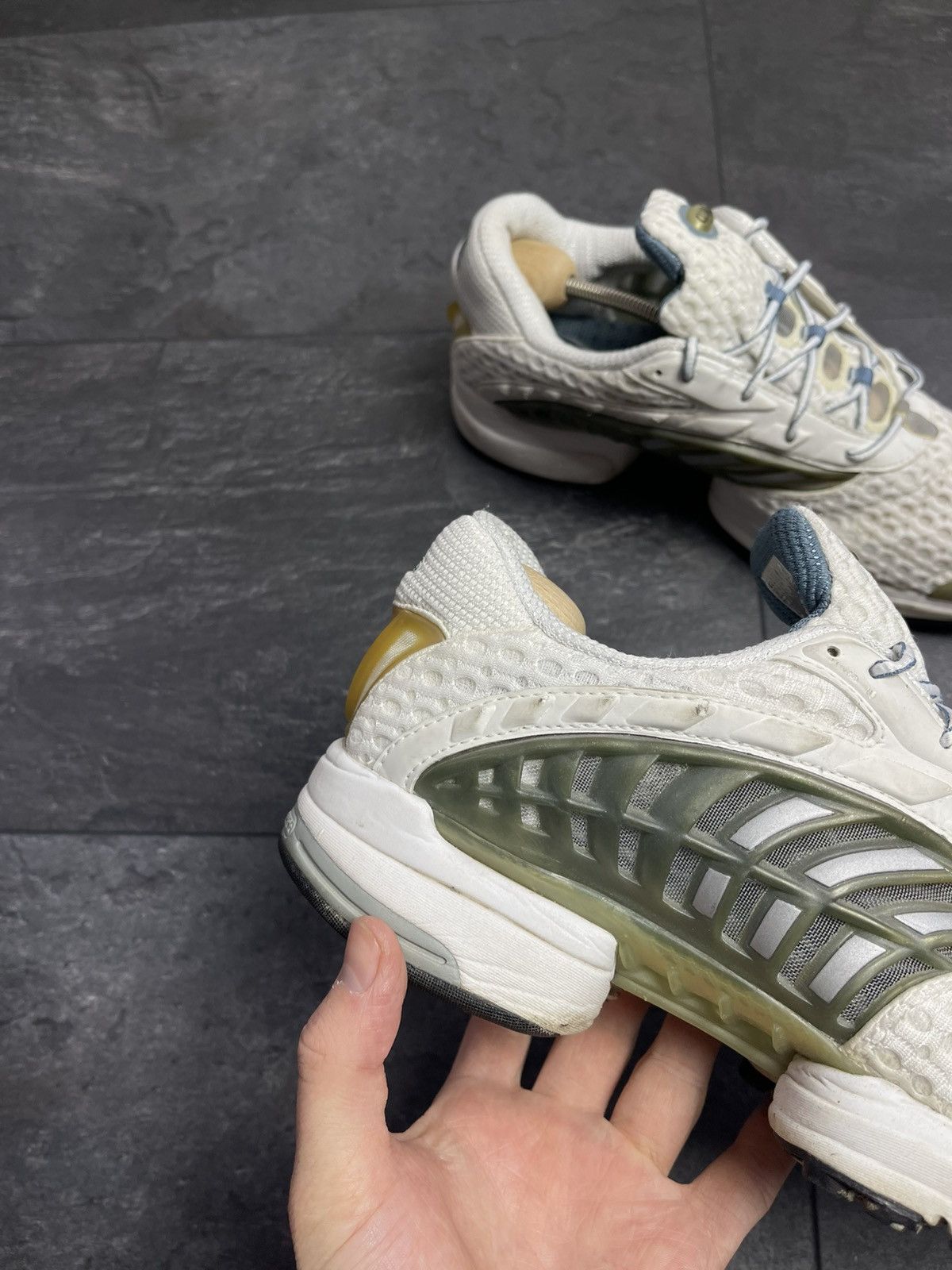Adidas × Streetwear × Vintage ADIDAS CLIMACOOL 1 WHITE TRAINERS VINTAGE Size US 10.5 / EU 43-44 - 2 Thumbnail
