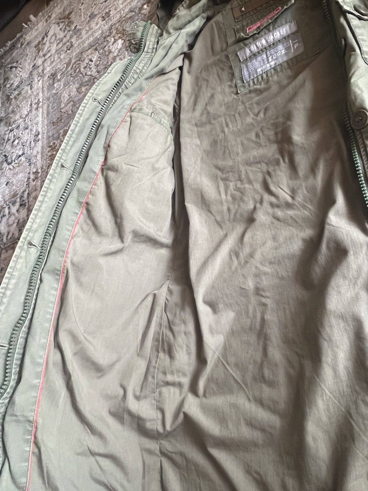 Vintage PACIFIC SILVER Y2K STONE WASH COTTON UTILITY PARKA S-M Size S / US 4 / IT 40 - 4 Thumbnail