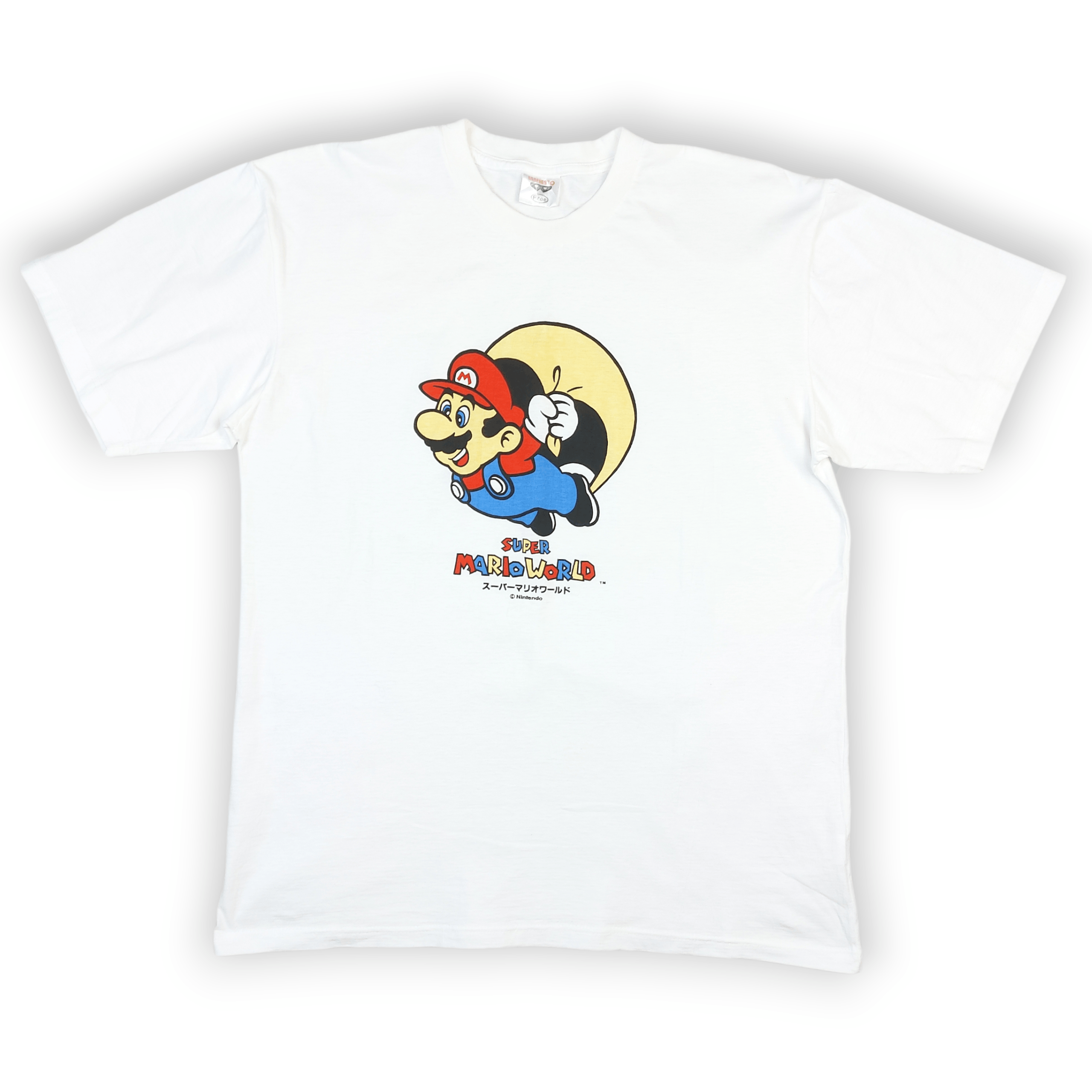 Nintendo Vintage 90s Super Mario World Nintendo Super Famicom TEE Size US L / EU 52-54 / 3 - 1 Thumbnail