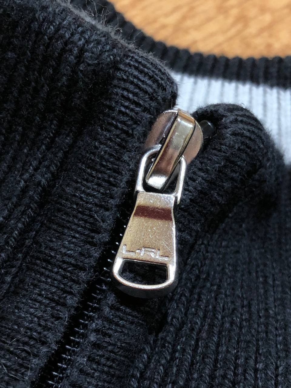 Polo Ralph Lauren Lauren Ralph Lauren Navy Cable Cardigan Sweater Size L / US 10 / IT 46 - 6 Thumbnail