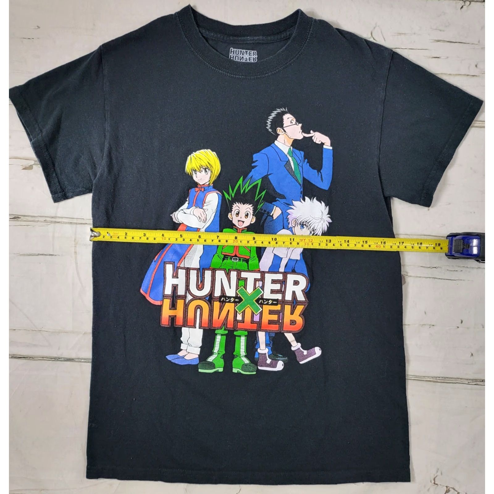 Hunter Hunter X Hunter Anime Short Sleeve T-Shirt Black Mens S EUC Size US S / EU 44-46 / 1 - 3 Thumbnail