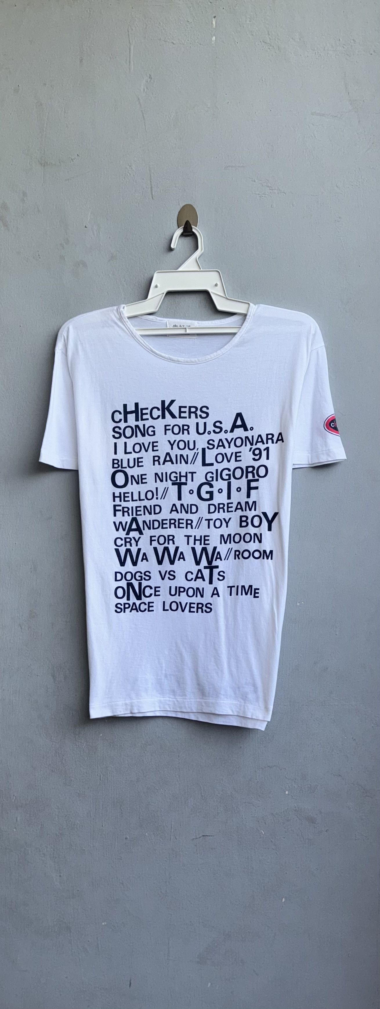 Band Tees × Japanese Brand × Vintage The Checkers Legendary Japanese Band Vintage Shirt Size US M / EU 48-50 / 2 - 1 Thumbnail