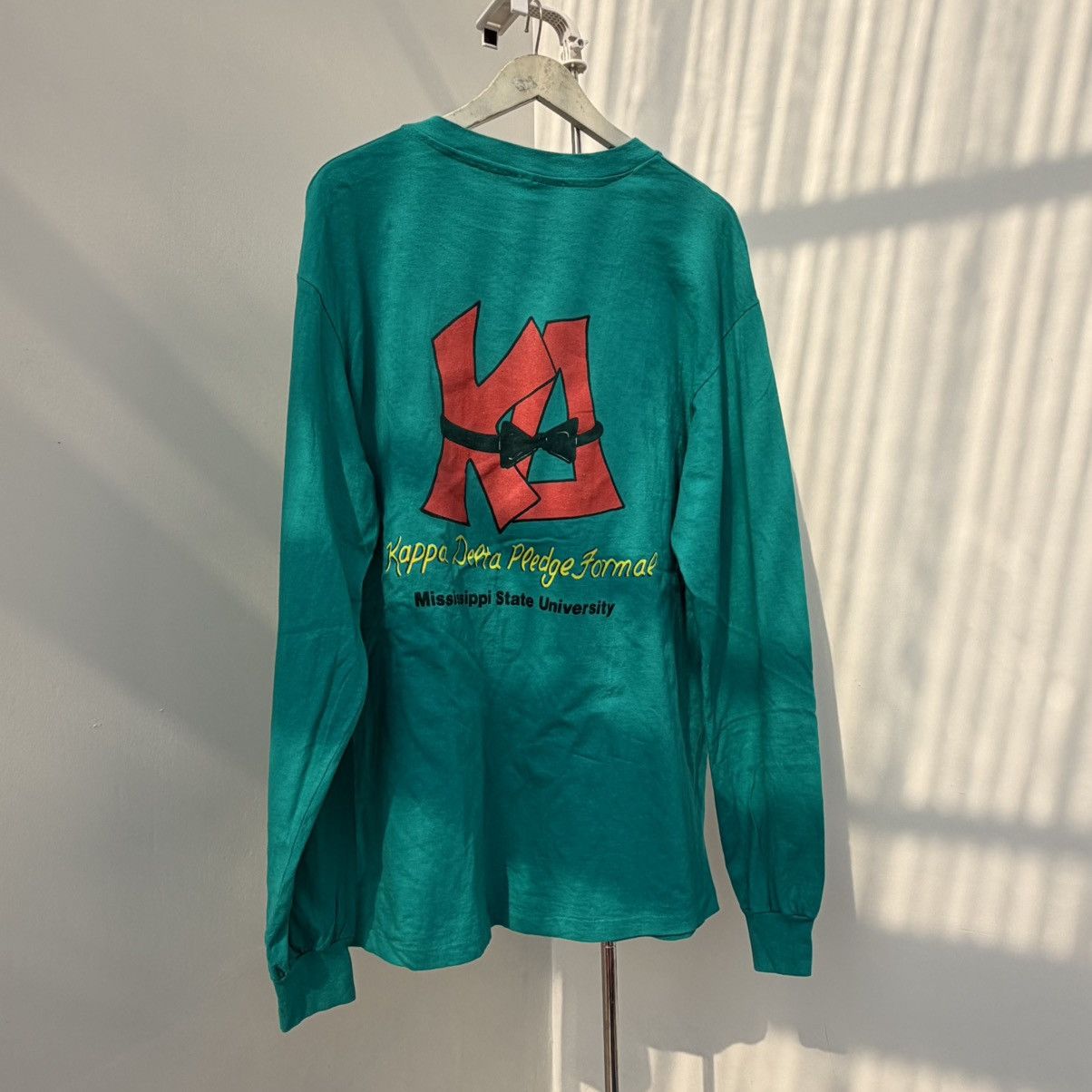 Vintage 1989 Kappa Delta Pledge Formal Mississippi State Univ. Ls Size US XL / EU 56 / 4 - 2 Thumbnail