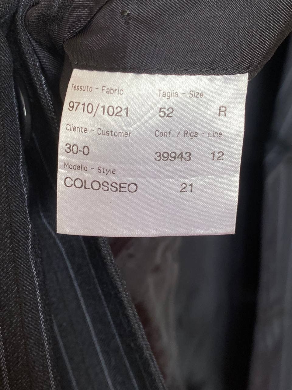 Brioni Brioni Colosseo suit 52 R Silk/Wool Blue Size 52R - 8 Thumbnail