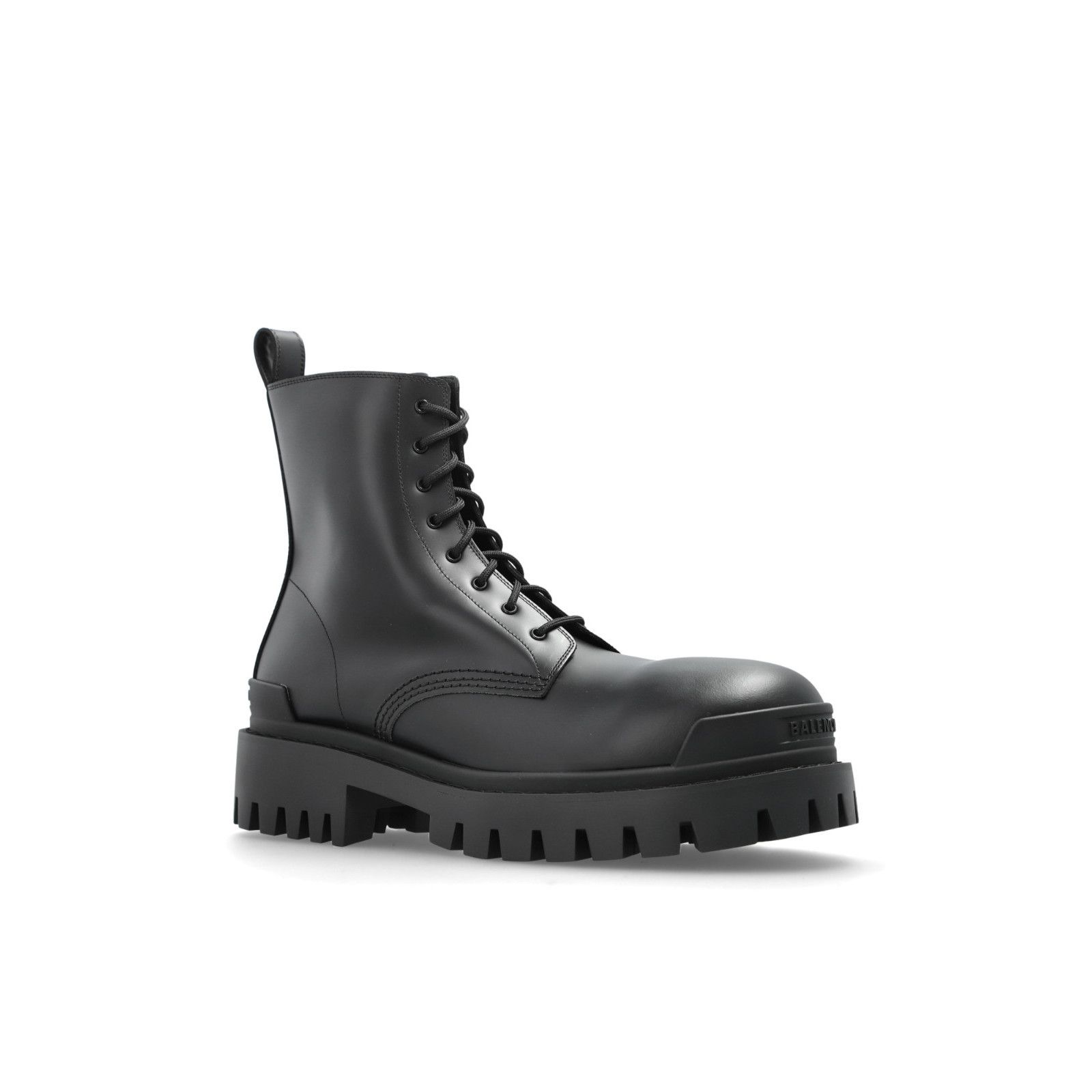 BALENCIAGA Strike Zip Black Boots New & Authentic (Men's siz