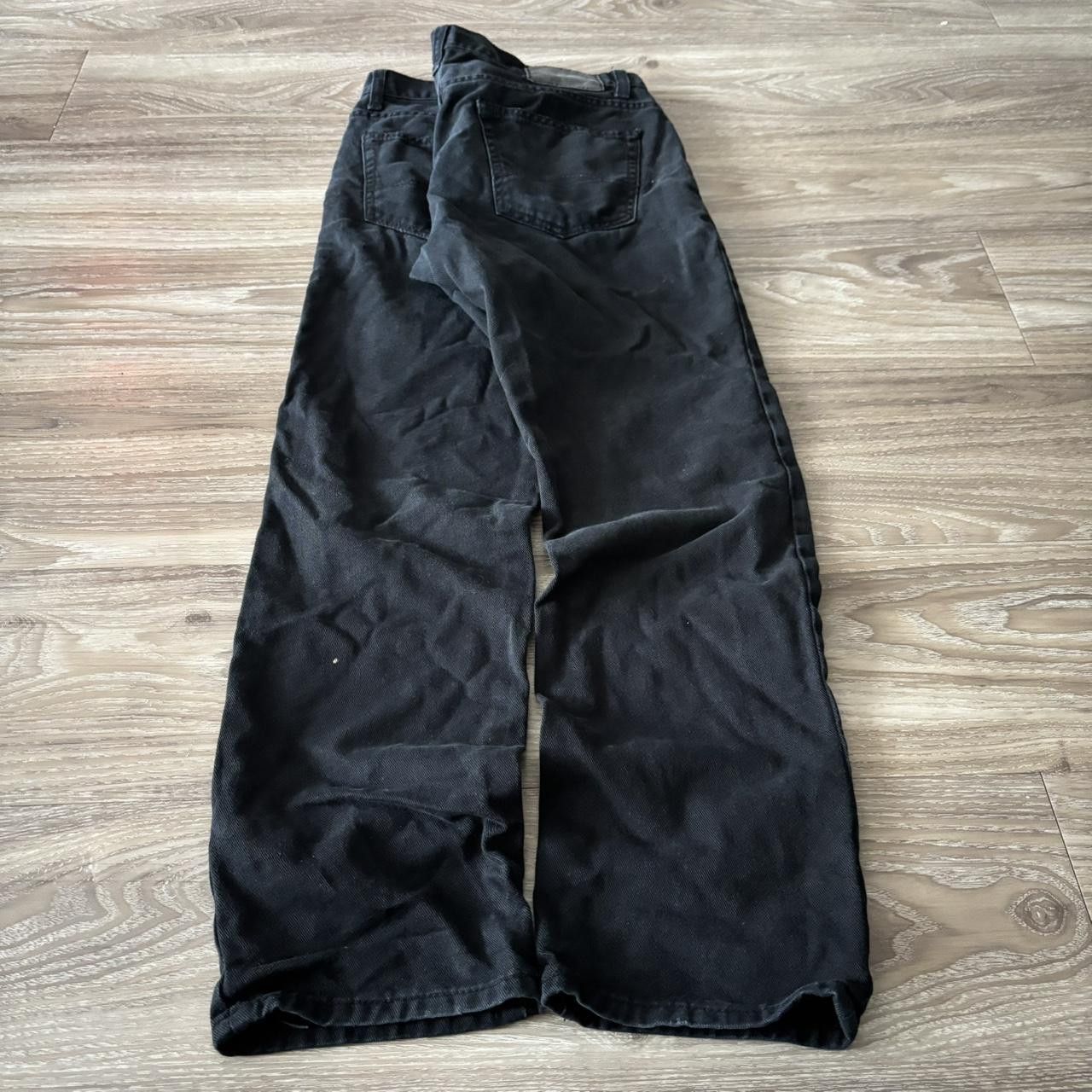 Vintage Crazy Vintage Y2K/2000s Grunge Black Skinny Denim Jeans! 32x29 Size US 32 / EU 48 - 4 Thumbnail