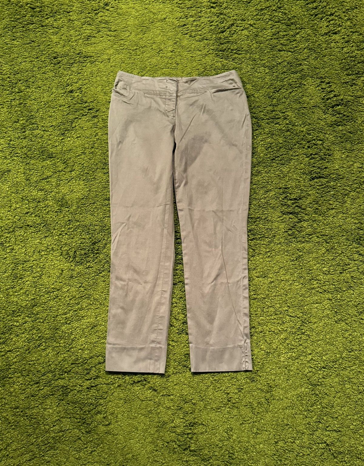 Designer × Jil Sander Jil Sander avant garde khaki pants Size 26" / US 2 / IT 38 - 1 Thumbnail
