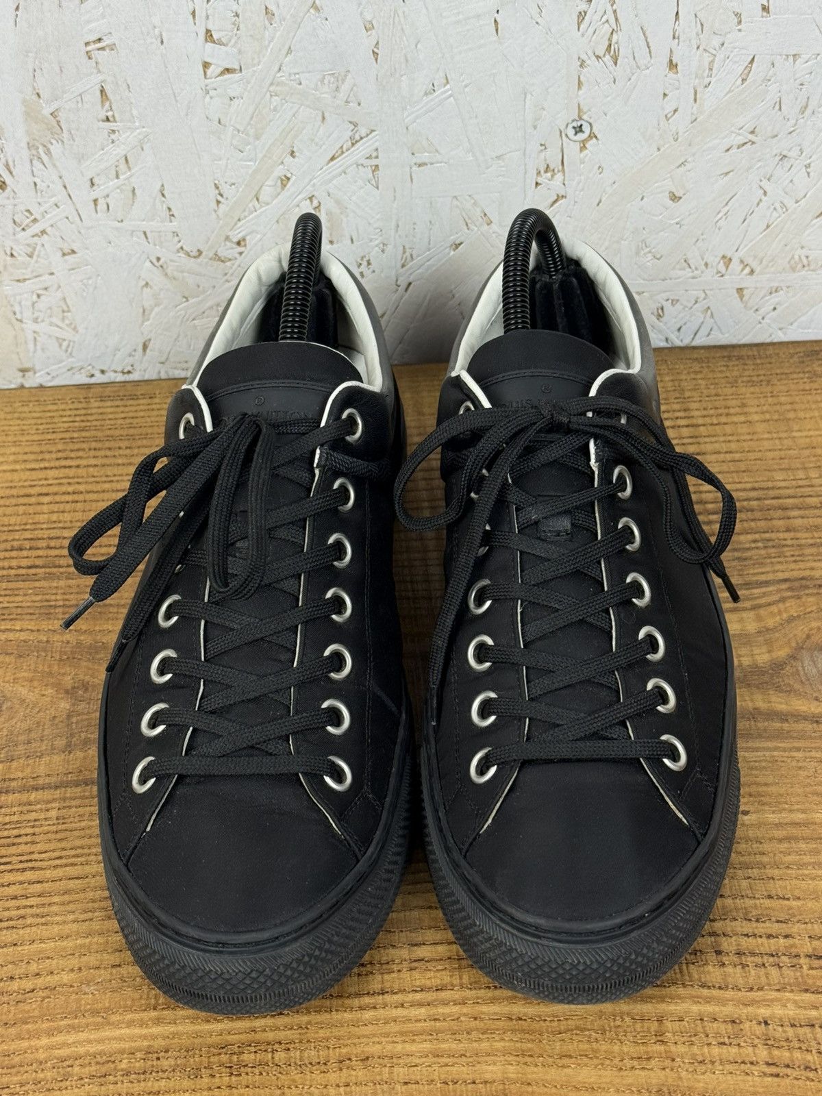 Louis Vuitton Louis Vuitton Nylon/Damier Graphite Sprinter Low Top Sneaker Size US 7.5 / EU 40-41 - 13 Thumbnail