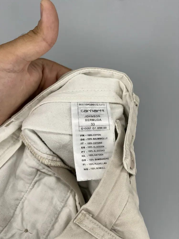 Carhartt Vintage 90’s Made in USA Carharrt Cargo Shorts Size 33 Size US 33 - 15 Thumbnail
