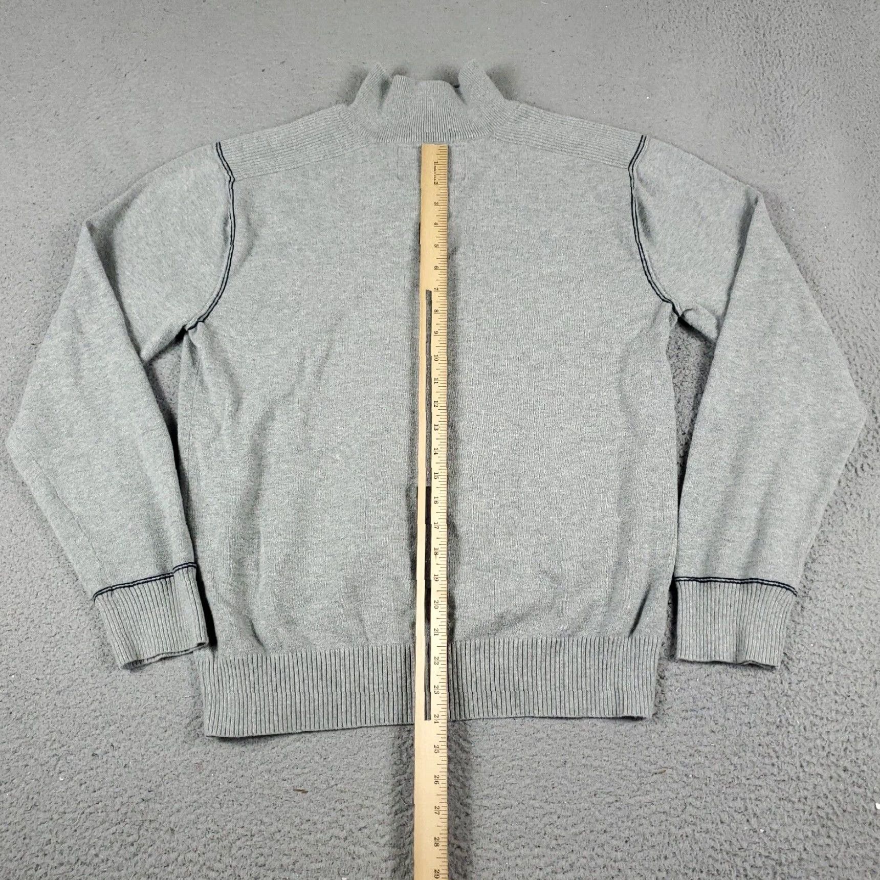 Nautica Nautica Mens Large Gray Casual Pullover Sweatshirt Size US L / EU 52-54 / 3 - 6 Thumbnail