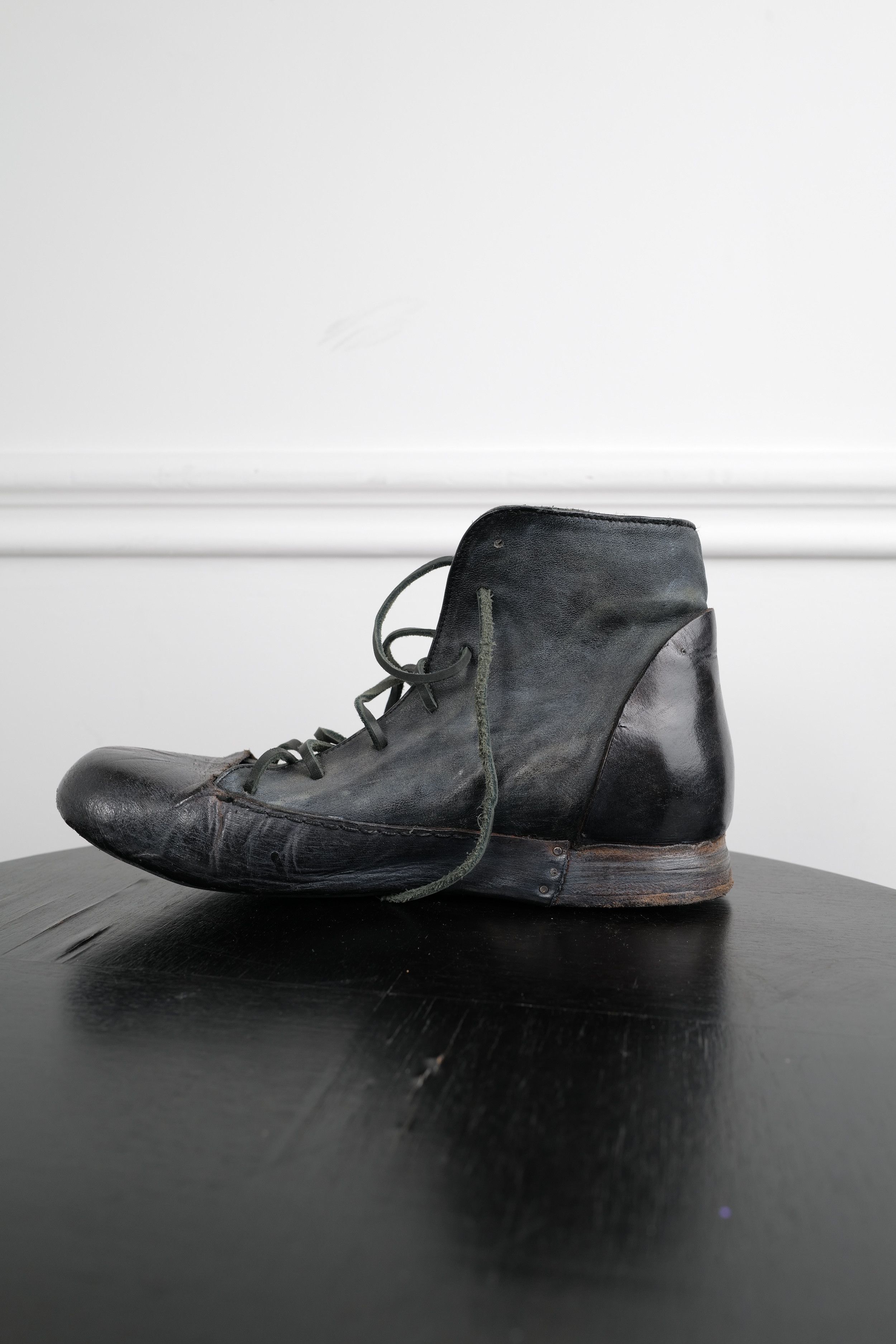 Individual Sentiments HI-TOP SHOES HANDCRAFTED BY MY ATELIER Size US 9 / EU 42 - 10 Thumbnail